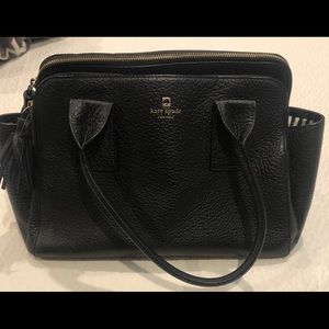 Kate spade- Avenue Lydia Satchel Handbag -Black